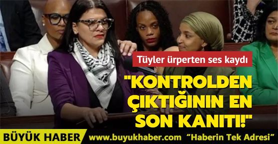 Tüyler ürperten ses kaydı