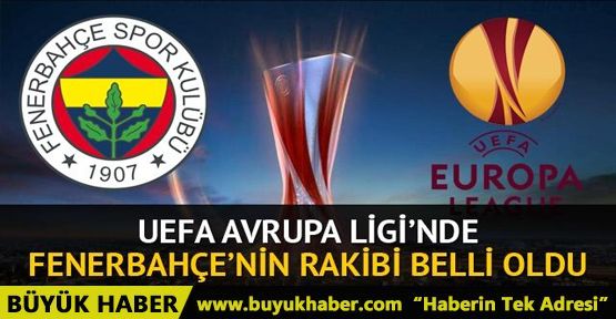 UEFA Avrupa Ligi'nde Fenerbahçe'nin rakibi Vardar