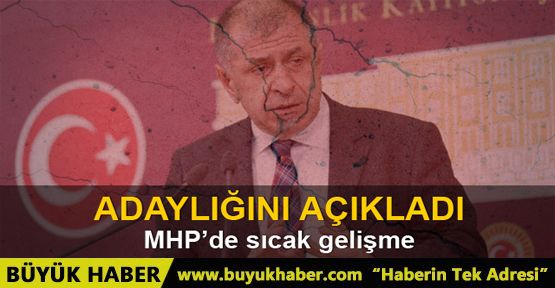 Ümit Özdağ MHP Genel Başkan adaylığını açıkladı