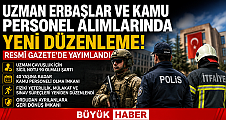 Uzman Erbaşlar ve Kamu Personel Alımlarında Yeni Dönem