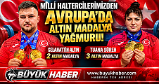 Milli Haltercilerimizden Avrupa'da Altın Madalya Yağmuru! Tuana Süren ve Selahattin Altın'dan 5 Altın Madalya