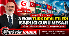HAMİT CİLALI’DAN 3 EKİM MESAJI