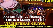 AK Parti’den 22 Maddelik Torba Teklif Taksi Esnafına Vergi Muafiyeti