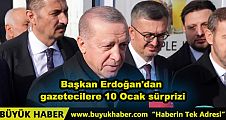 Başkan Erdoğan’dan Gazetecilere 10 Ocak Kutlaması