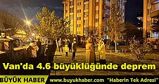 Van'da 4.6 büyüklüğünde deprem