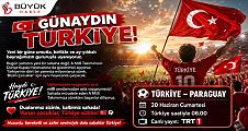 GÜNAYDIN TÜRKİYE MAÇ BAŞLIYOR