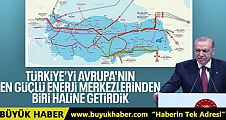 Avrupa'nın en güçlü enerji merkezlerinden biri haline geldik
