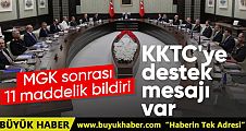 MGK’den 11 Maddelik Kritik Bildiri