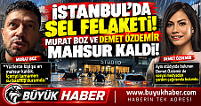MURAT BOZ VE DEMET ÖZDEMİR MAHSUR KALDI
