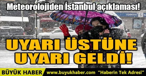 UYARI ÜSTÜNE UYARI GELDİ