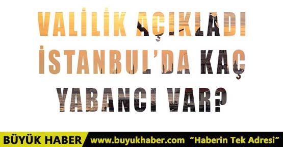 VALİLİK'TEN İSTANBUL'DA YAŞAYAN YABANCILARA İLİŞKİN AÇIKLAMA