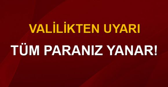 Valilikten 'satılık arazi' uyarısı!