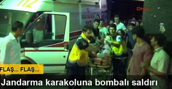 Van’da jandarma karakoluna bomba yüklü araçla saldırı