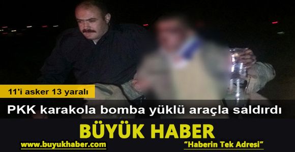 Van'da PKK'lılar Jandarma Karakolu'na saldırdı