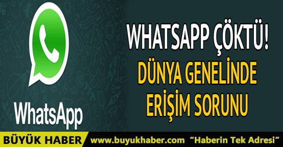 WhatsApp’a erişim sorunu