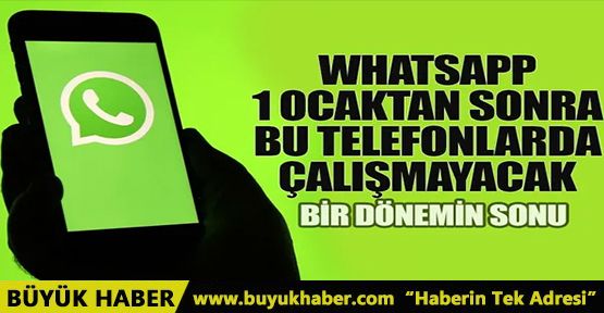 WhatsApp'ta bir dönemin sonu!