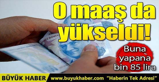 Yakınına bakana ayda bin 85 TL