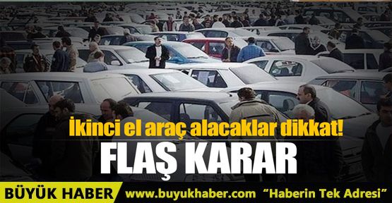 Yargıtay'dan ikinci el araç alacaklar için flaş karar