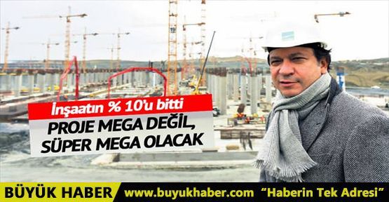 Yeni havalimanının %10'u bitti