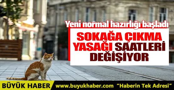 Yeni normal hazırlığı başladı!