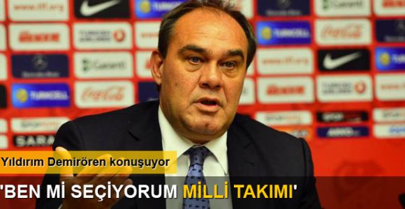 Yıldırım Demirören konuşuyor