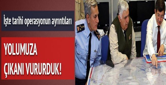 Yolumuza çıkanı vurduk