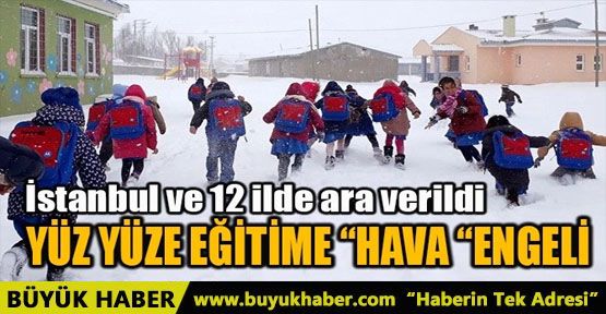 YÜZ YÜZE EĞİTİME “HAVA “ENGELİ