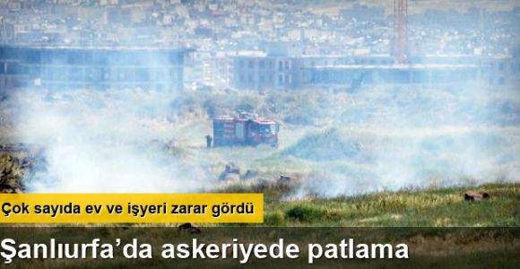 Zırhlı Tugay Komutanlığında patlama