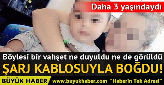 Zonguldak'ta kan donduran olay! 3 yaşındaki oğlunu şarj kablosuyla boğarak öldürdü